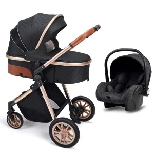 3 In 1 Luxury Pram High Baby Stroller
